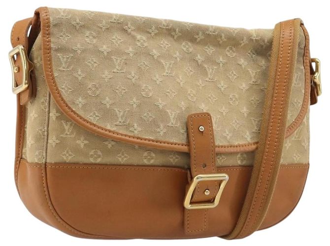 LOUIS VUITTON Monogram Mini Belanger Shoulder Bag Beige M92674 LV Auth 205875 Monogramma