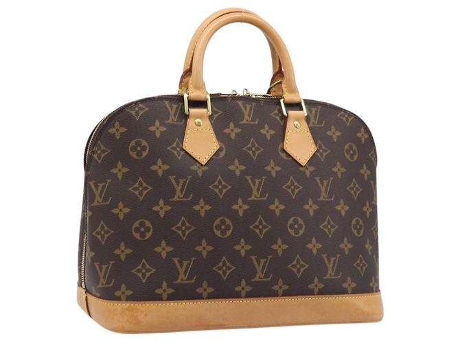 Bolsa de mão LOUIS VUITTON Monogram Alma M51130 LV Auth BA16000V Monograma