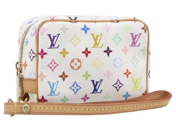 LOUIS VUITTON Monogram Multicolor Trousse Wapity Pouch M58033 LV Auth 207650V