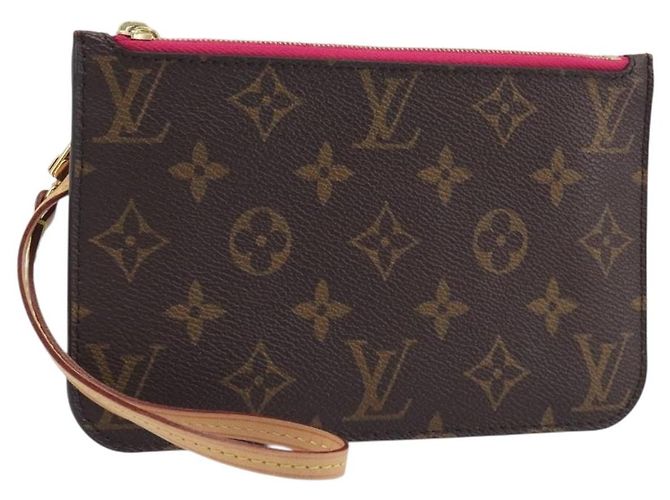 LOUIS VUITTON Monogram Neverfull PM Pouch LV Auth BA16101V Monogramm