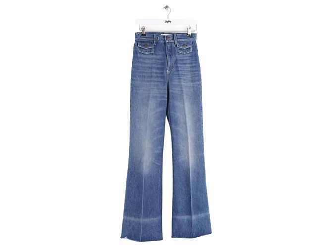 Jeans bootcut blu in cotone Chloé