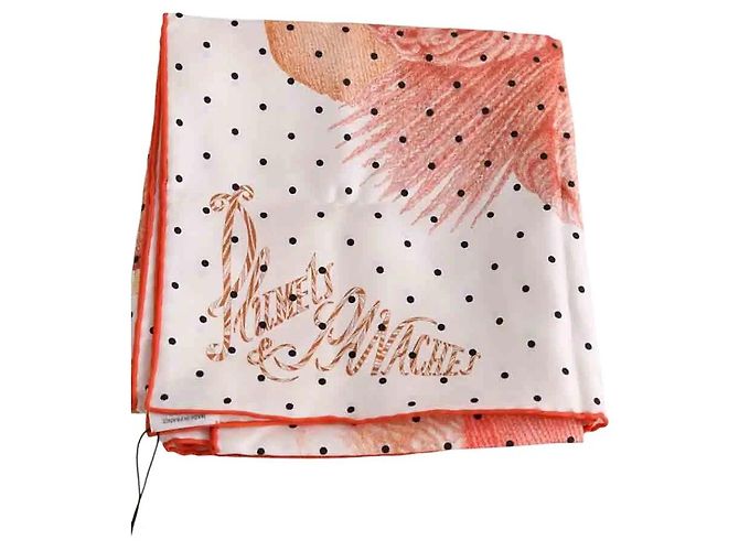 Hermès Carré Plumets et Panaches beige