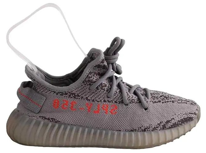 Baskets Yeezy anthracite Gris anthracite