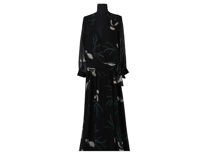 Ba&Sh Black Viscose Dress
