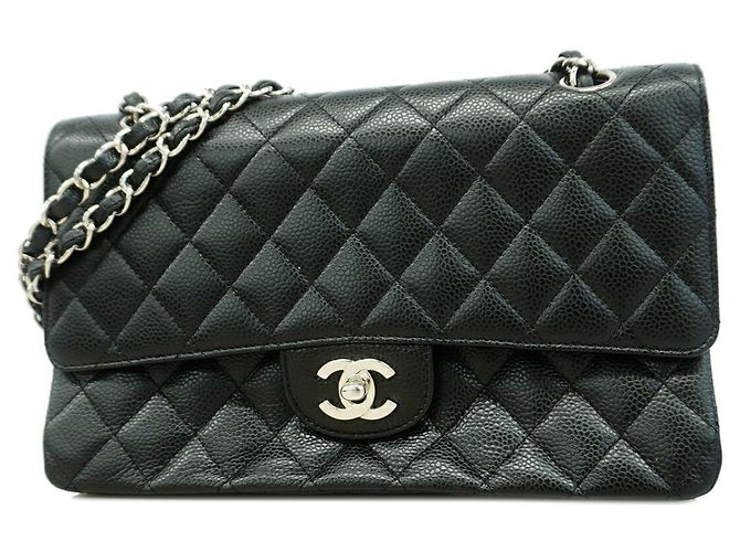 Timeless Borsa a Tracolla Chanel Matelassé Nera Nero