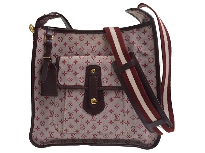Louis Vuitton Mary Kate Messenger Mini Lin Burdeos