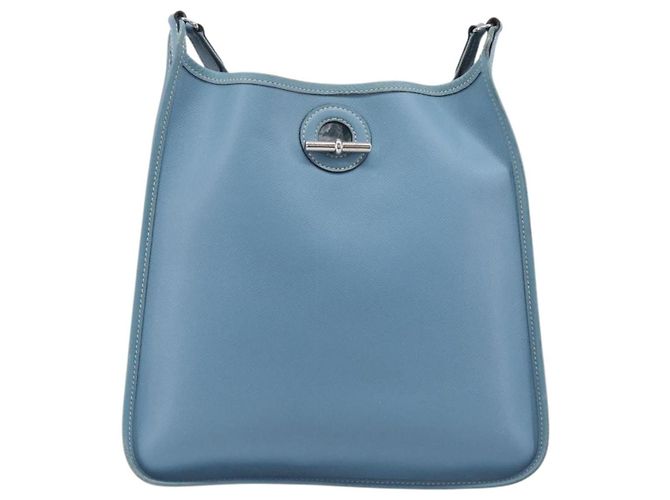 Hermès Hermes Vespa Courchevel PM Blue