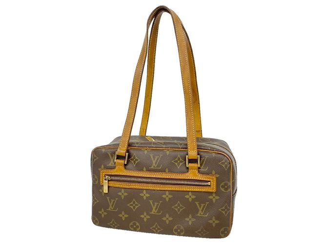 Borsa a tracolla Louis Vuitton Monogram Cite MM Marrone