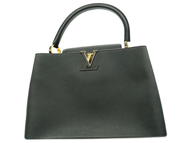 Sac à main Louis Vuitton Capucines MM Noir