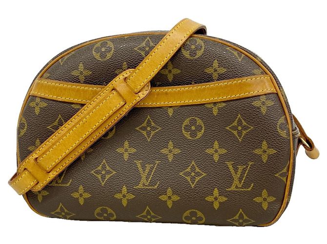 Bolsa de Ombro Louis Vuitton Monogram Blois Marrom