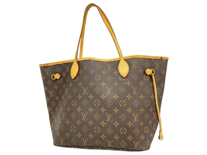 Saco Tote Louis Vuitton Monogram Neverfull MM Marrom
