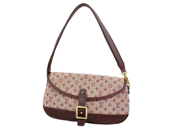 Bolsa de Ombro Louis Vuitton Monogram Mini Marjorie Fuschia