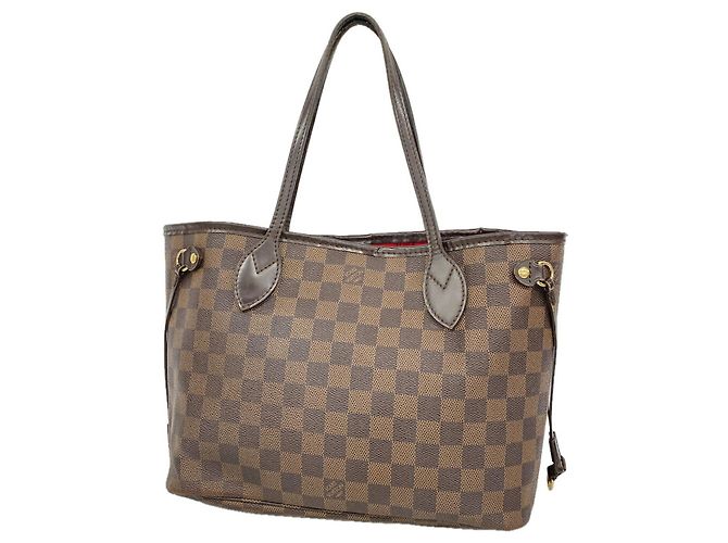 Saco Tote Louis Vuitton Damier Neverfull PM Damier ebene