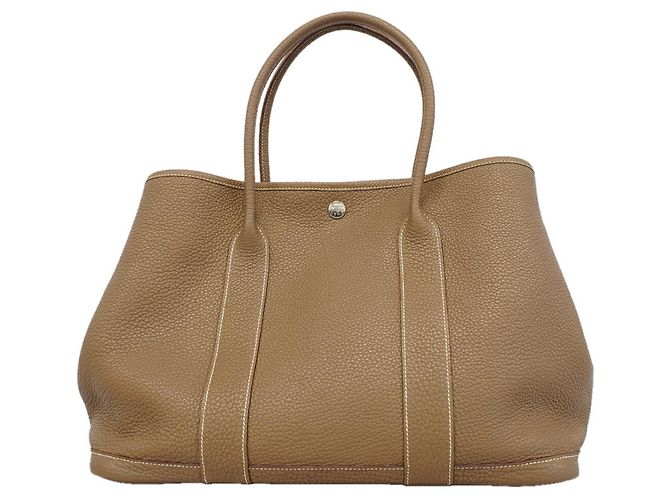 Hermès Saco Tote Hermes Garden PM Taupe