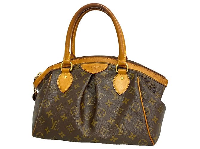 Louis Vuitton Monogram Tivoli PM Handbag Brown