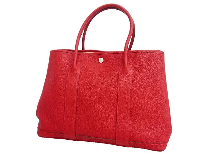 Hermès Sac Cabas Hermes Garden PM Rouge