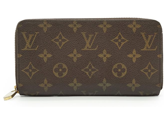 Louis Vuitton Carteira Longa Zippy Monogram Marrom