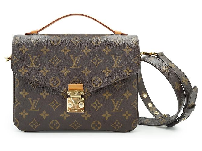 Louis Vuitton Monogram Pochette Metis MM Marron