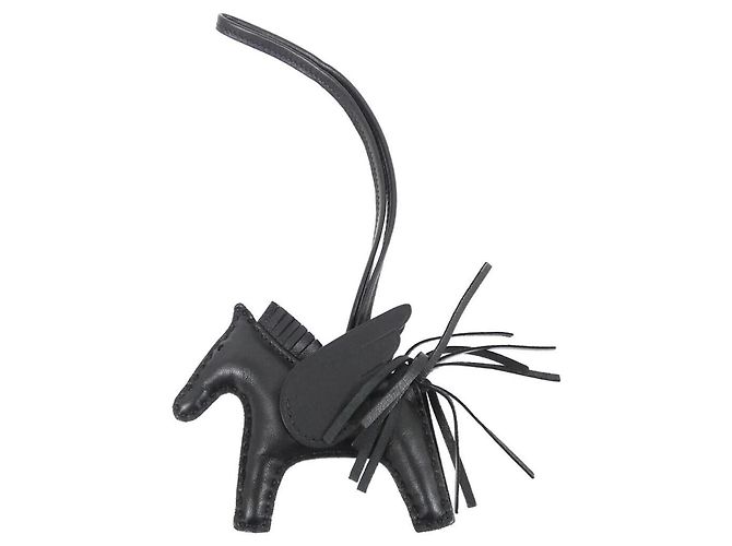 Hermès Hermes Rodeo Pegasus Handbag Charm Black