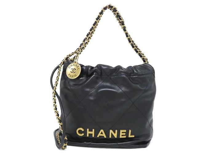 Sac à main Chanel 22 Line MINI AS3980 Noir