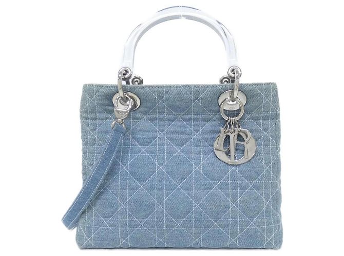 Sac à main Christian Dior Lady Bleu clair