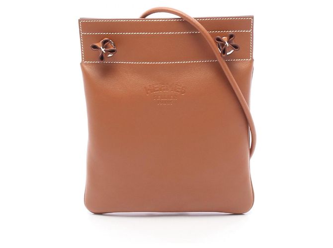 Hermès Sac à épaule Hermes Aline Mini Marron
