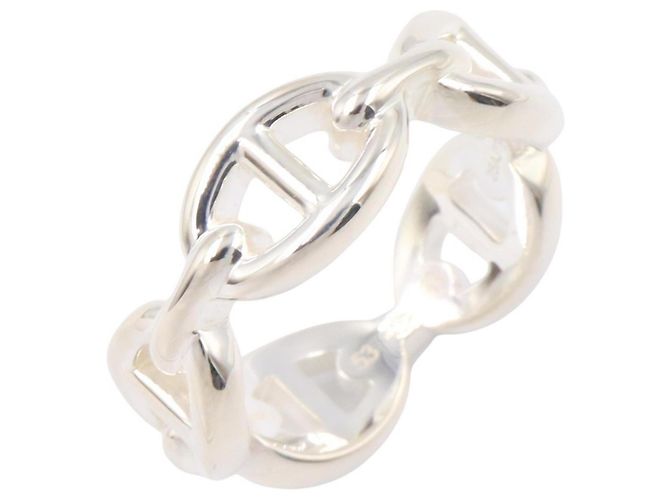 Ring Hermès Anello Hermes Enchainée PM Argento