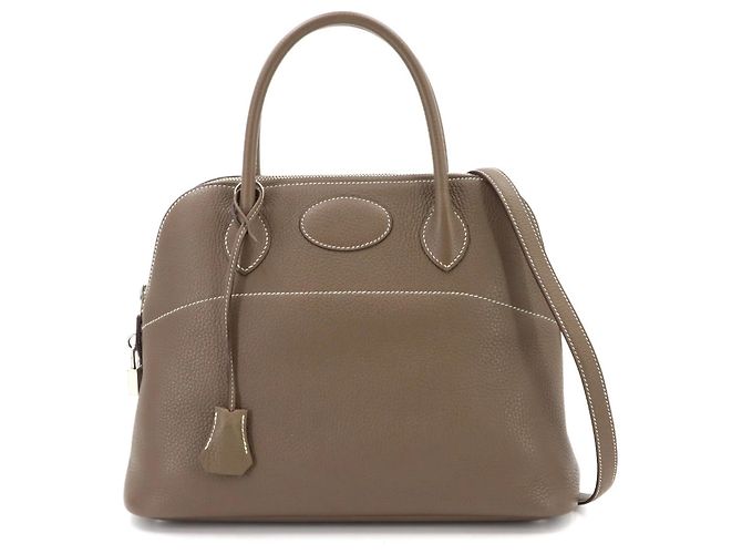 Hermès Bolso Hermes Bolide 31 Gris pardo
