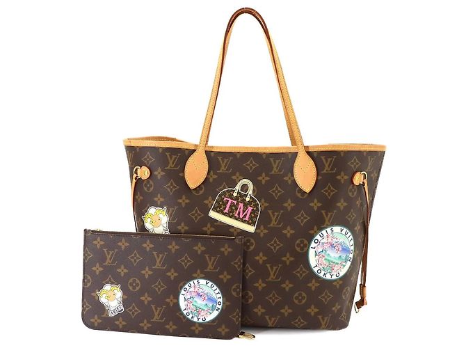 Bolso Tote Louis Vuitton Neverfull MM Monogram Multicolor Monograma