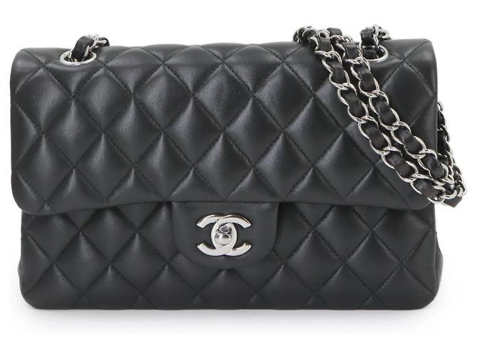 Borsa a tracolla Chanel Matelasse 23 Chain Nero