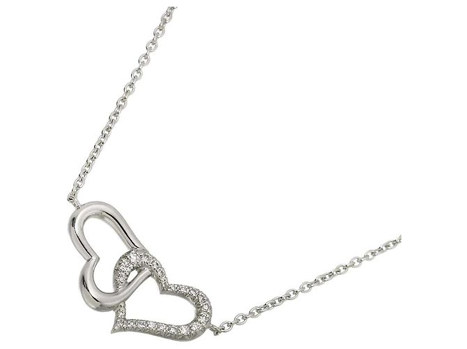 Collar Piaget Limelight Double Heart Diamantes