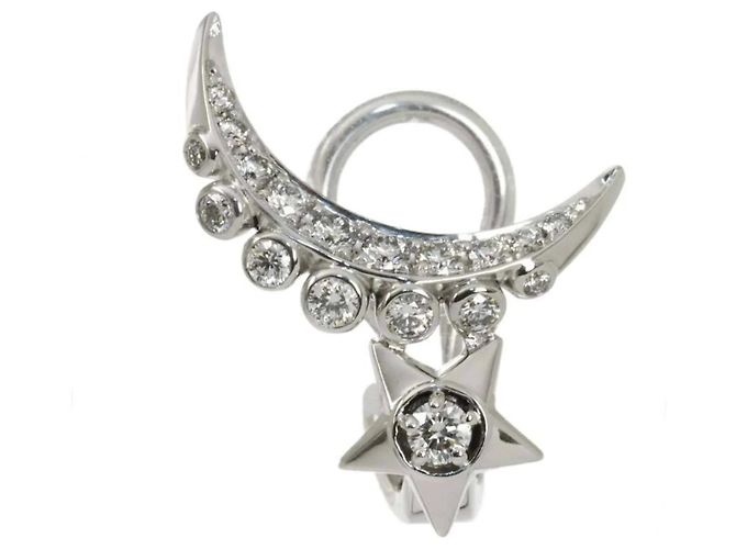 Chanel Comet Diamond Earring in 18K White Gold