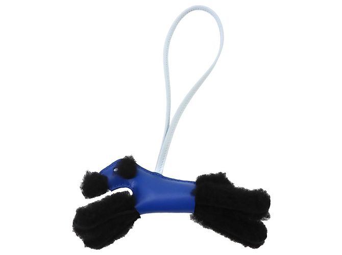 Hermès Hermes Buddy Accessory Bag Charm Schwarz Blau