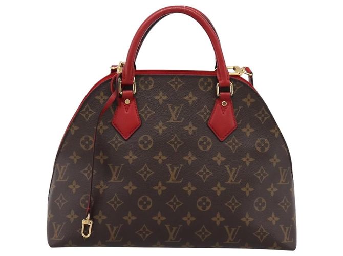 Louis Vuitton Alma BNB Monogram Canvas with Leather Marrom