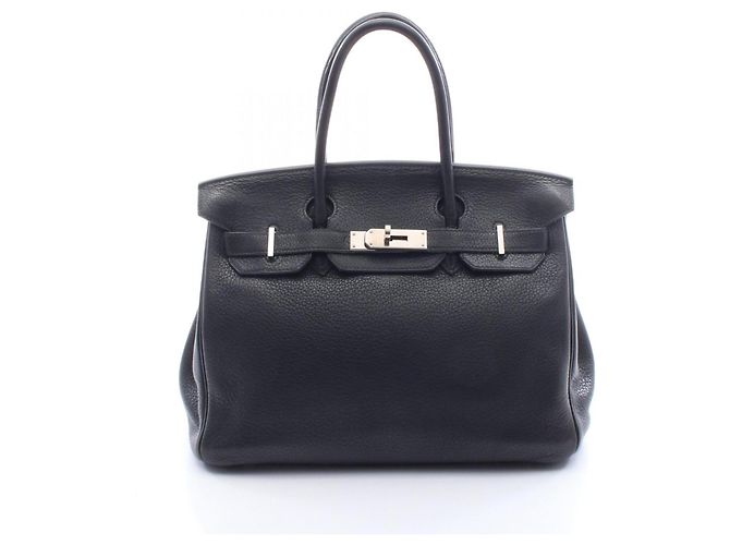 Hermès Borsa Hermes Birkin 30 Nero