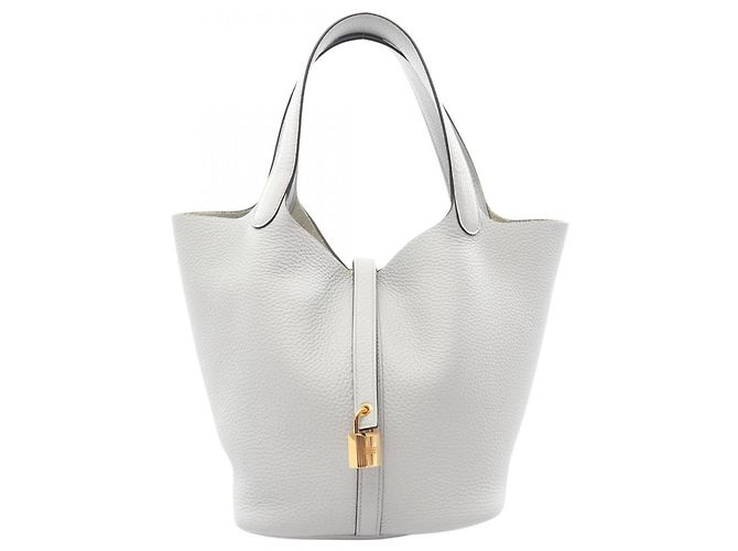 Hermès Borsa Hermes Picotin Lock MM Blu