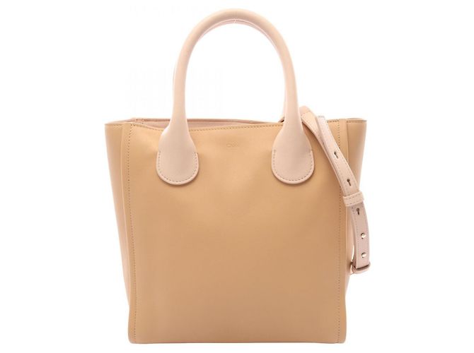 Sac à main 2-Way Chloé Joyce Small Rose Beige