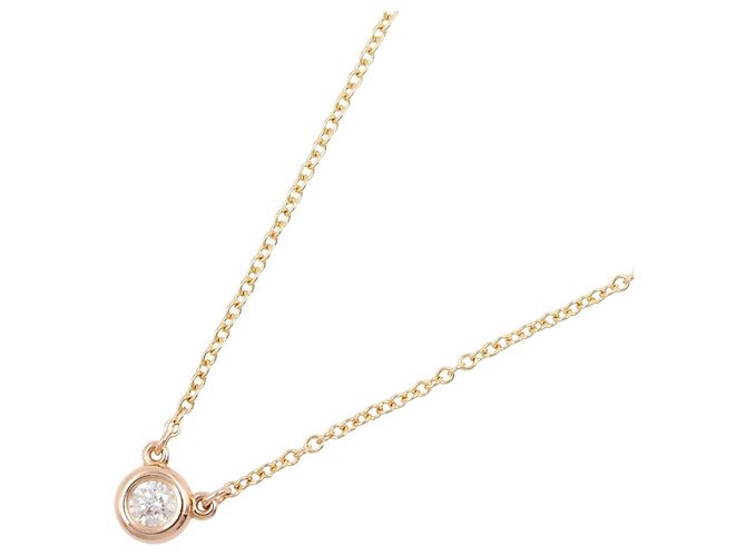 Autre Marque Collar Tiffany & Co. By the Yard de diamantes Dorado