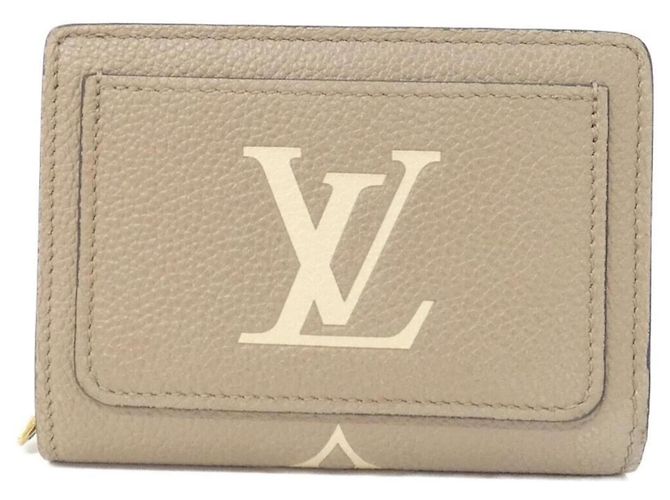Louis Vuitton Bicolor Monogram Empreinte Portefeuille Claire Wallet
