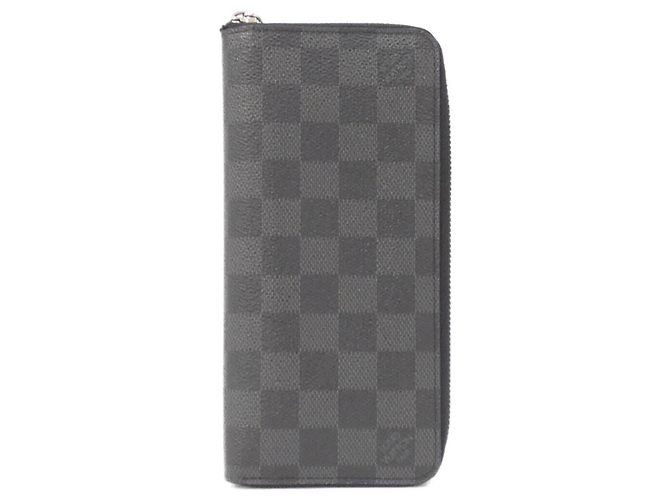 Cartera Zippy Louis Vuitton Damier Graphite Gris antracita Damier ebene