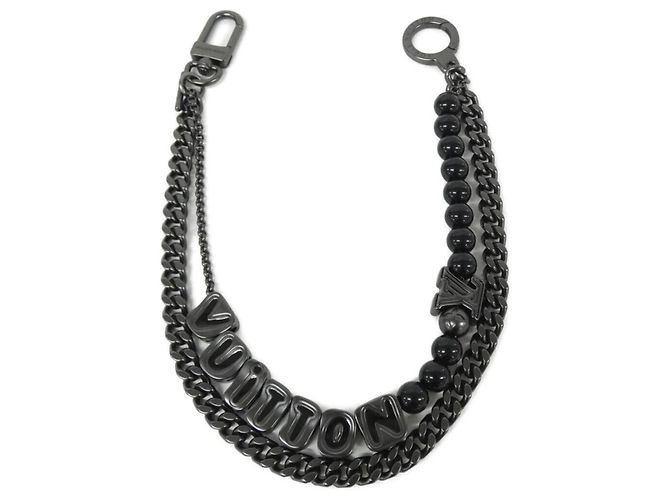 Charm per borsa Louis Vuitton Black Nero