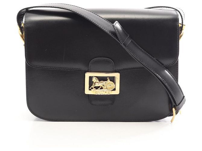 Céline Borsa a tracolla Celine Horse Carriage Nero