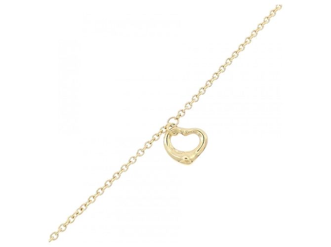 Autre Marque Bracciale con ciondolo Open Heart Tiffany D'oro