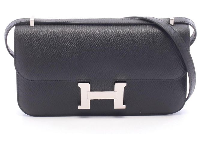 Hermès Hermes Constance 3 Elan Shoulder Bag Black