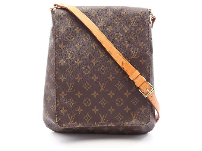 Bolsa de Ombro Louis Vuitton Musette Marrom