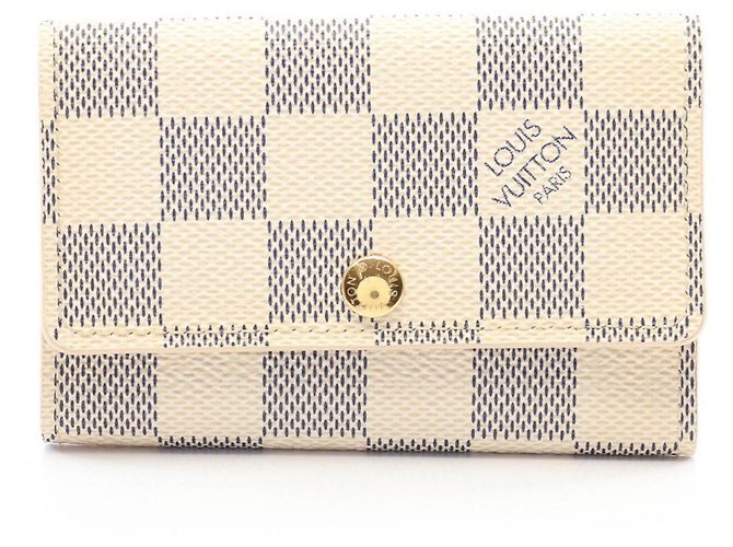 Louis Vuitton Multicles 6 Key Case Blanc