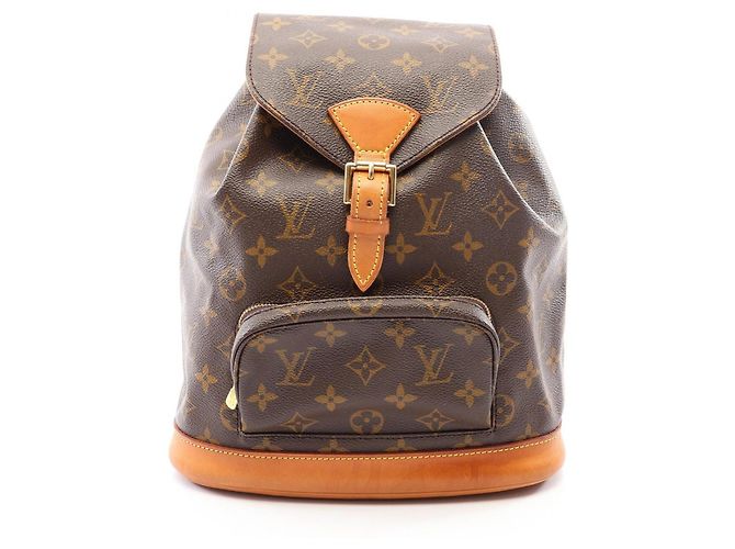 Mochila/Bolsa Louis Vuitton Montsouris MM Marrom