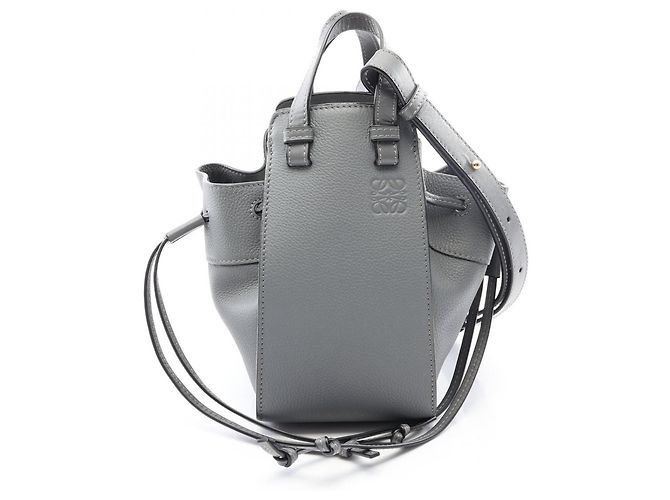 Bolsa Mini Hammock com Cordão Loewe Marrom
