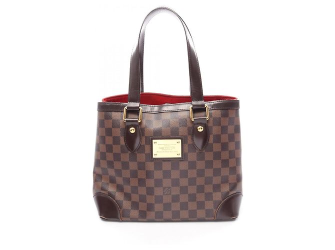 Saco Tote Louis Vuitton Hampstead PM Damier Ebene Marrom
