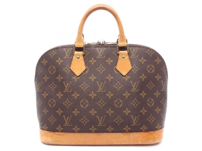Bolso Louis Vuitton Alma PM Castaño Monograma